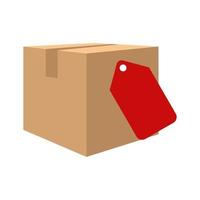 Illustration Vector Graphic of Package Price Tag Logo. Perfect to use for Technology Company