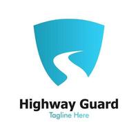 Illustration Vector Graphic of Highway Guard Logo. Perfect to use for Technology Company