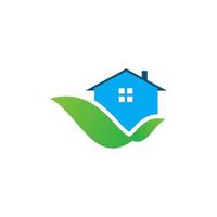 Illustration Vector Graphic of Eco House Logo. Perfect to use for Nature Company