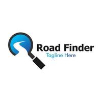 Illustration Vector Graphic of Road Finder Logo. Perfect to use for Technology Company