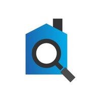 Illustration Vector Graphic of House Search Logo. Perfect to use for Technology Company