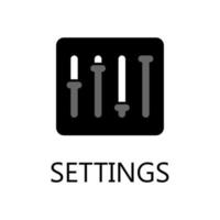 Setting icon. Trendy flat vector Setting icon on white background, vector illustration can be use for web and mobile