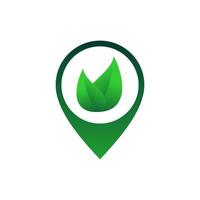 Illustration Vector Graphic of Nature Location Logo. Perfect to use for Technology Company