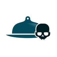 Illustration Vector Graphic of Deadly Food Logo. Perfect to use for Food Company