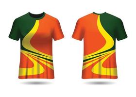 vector de diseño de camiseta de carreras deportivas