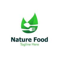 Illustration Vector Graphic of Nature Food Logo. Perfect to use for Food Company