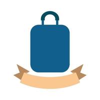 Illustration Vector Graphic of Suitcase Logo. Perfect to use for Technology Company