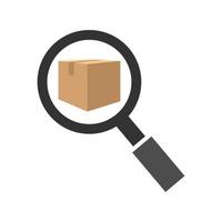 Illustration Vector Graphic of Package Search Logo. Perfect to use for Technology Company