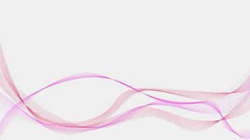 Wave Line Background Vector