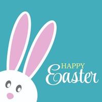 Happy Easter Background Vector Illustration