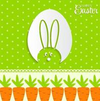 Happy Easter Background Vector Illustration