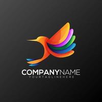 logo degradado premium vector