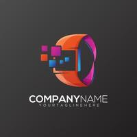 Premium Gradient Logo vector