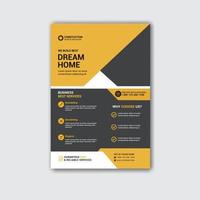 Construction Business Flyer Design template vector