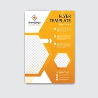 Creative Agency Business Flyer Design Template vector