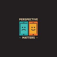 Perspective Matters graphic design vector