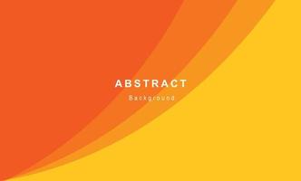 Simple abstract orange vector background