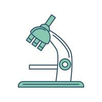 laboratory microscope tool vector