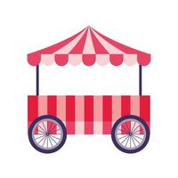 circus stall food vector