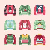 set of ugly sweater