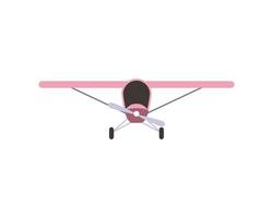 front view plane vector