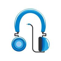 high quality headphones vector