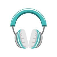 headphone headset icon vector