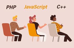 set programmers and programming vector