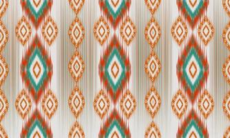 Geometric ethnic oriental ikat pattern traditional Design for background,carpet,wallpaper,clothing,wrapping,Batik,fabric,Vector illustration.embroidery style. vector