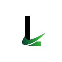 Illustration Vector Graphic of L Letter With Aerial Concept. Perfect to use for Technology Company