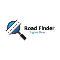 Illustration Vector Graphic of Road Finder Logo. Perfect to use for Technology Company