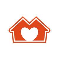 Illustration Vector Graphic of Lovely House Logo. Perfect to use for Technology Company