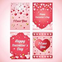 Happy Valentine Day Card vector