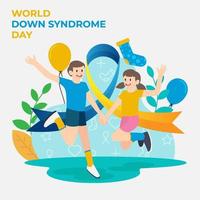 World Down Syndrome Day Concept vector