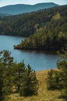 Ribnica lake at Zlatibor mountain in Serbia photo