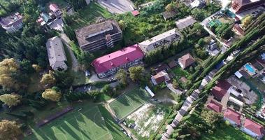 Aerial view of the urban landscape of New Athos, Abkhazia photo