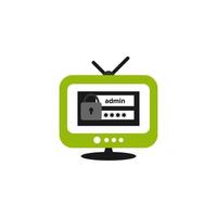 Illustration Vector Graphic of Private Television. Perfect to use for Technology Company