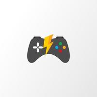 gráfico de vector de ilustración de joystick flash. perfecto para usar en empresas de juegos o deportes electrónicos