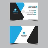 creative corporate business card template vector