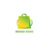 bag logo design vector