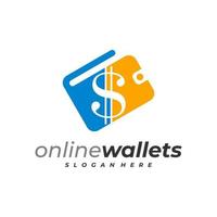 Money Wallets logo design vector template, Creative Wallets logo design concepts