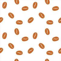 Seamless pattern of coffee vector