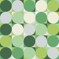 The abstract green pattern of green circles vector