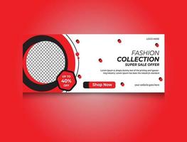 Fashion Collection Banner Design Free Vector