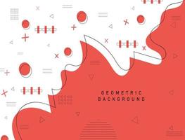 Geometric Background Design vector