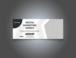 Business Banner Template Simple Style Free vector