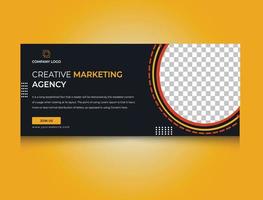 Creative Business Banner Template Free Vector