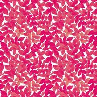 Vector seamless hand drawn floral background. Background with watercolor foliage. Seamless pattern. Can be used for wallpaper, pattern fills, web page background, surface textures, textile print.