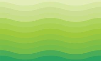Green wave background vector background