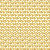 Geometric floral seamless patterns, Gold and white vector backgrounds. Simple illustrations